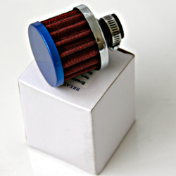 12MM BREATHER FILTER - BLUE / KM-AS-012B