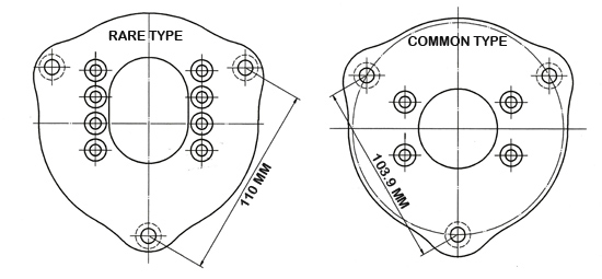SEAT - VW - SKODA TOP MOUNT DATA