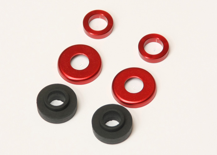 ROCKER COVER WASHER KIT - RED - A SERIES ENGINE / SP014WR