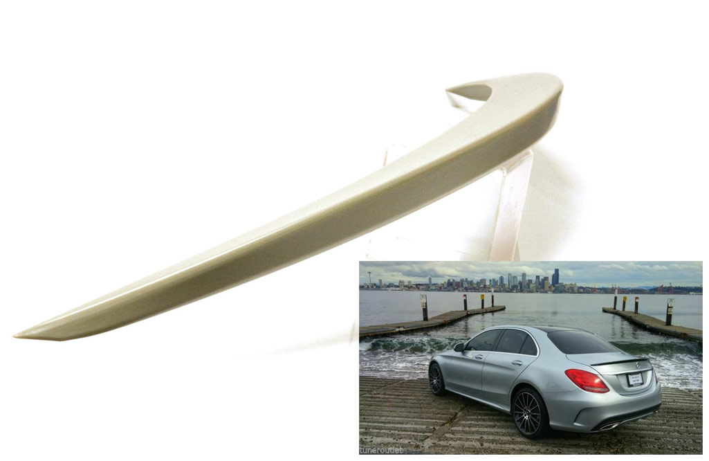 MERCEDES  W205  BOOT LID SPOILER AMG STYLE - 2015 On  - REPLICA - / TK002-W20515AMG