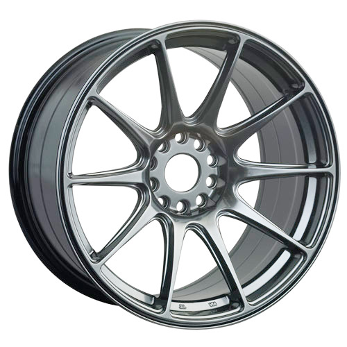 XXR 527  18 X 8.75 - ET20 - 5 X 114.3 + 100 PCD  - LIGHT BLACK CHROME / XR527-1887-3CB2