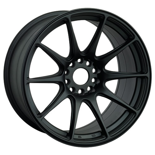 XXR 527  18 X 8.75 - ET20 - 5 X 114.3 + 100 PCD  - FLAT MATT BLACK / XR527-1887-3FB