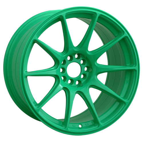 XXR 527 17 X 8.25 - ET25 - 5 x 100 + 114.3 PCD  - WASABI GREEN / XR527-1782-4GN