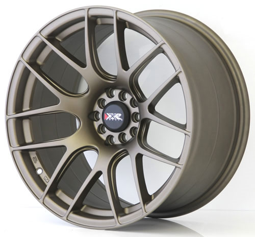 XXR 530 18 X 8.75 - ET20 - 5 X 100 + 114.3 - FLAT MATT BRONZE  / XR530-1887-1BZ