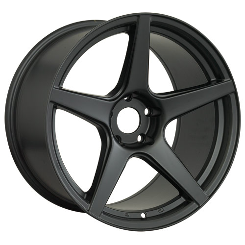 XXR 535 18 X 8.75 - ET20 - 5 X 100 - FLAT MATT BLACK / XR535-1887-3FB