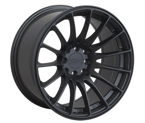 XXR 550 16 X 8 - ET21 - 4 X 100+114.3 - FLAT MATT BLACK / XR550-1680-1FB