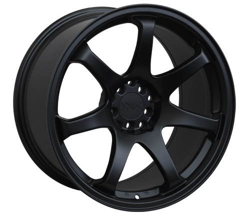 XXR 551 17 X 9.25 - ET36 - 5 X 100 + 114.3 PCD - FLAT BLACK / XR551-1792-2FB