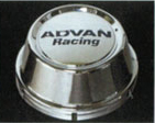 ADVAN RACING SILVER CENTRE CAP HIGH TYPE / AD-Z8061