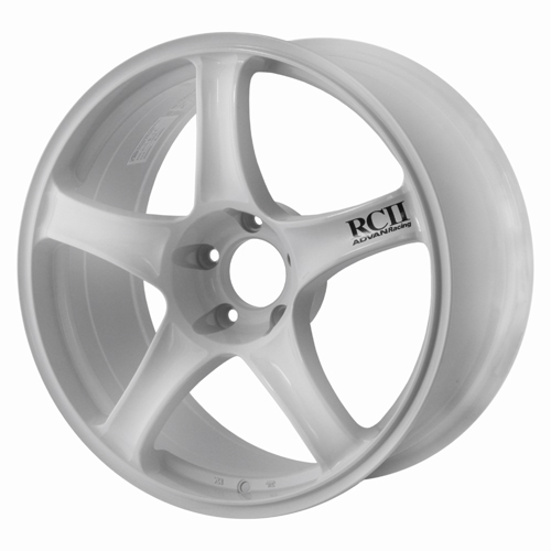 ADVAN RACING RCII 18x8.5 - ET31 - 114.3x5 PCD - WHITE / ADRC2-Z6334