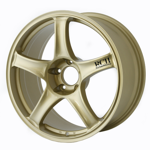 ADVAN RACING RCII 18x8.5 - ET31 - 114.3x5 PCD - GOLD / ADRC2-Z6335