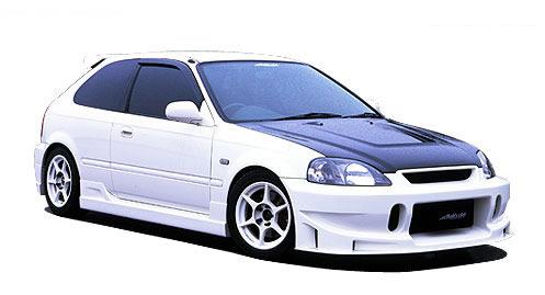 BUDDY CLUB CARBON HOOD FOR CIVIC EK4 96-98 / BC06-HDEK0C