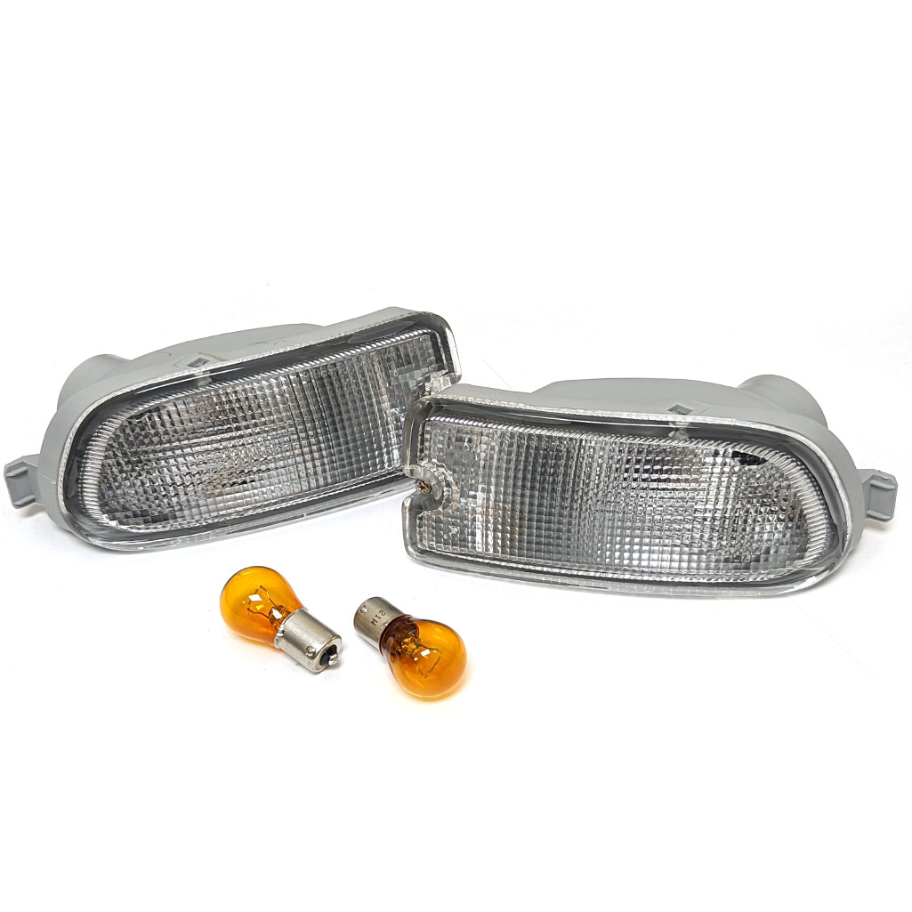 BUMPER MARKER TURN LIGHT LAMPS FOR SUBARU IMPREZA 1999-2000 GC8 GF8 WRX ST / EE-SR018-J00W2