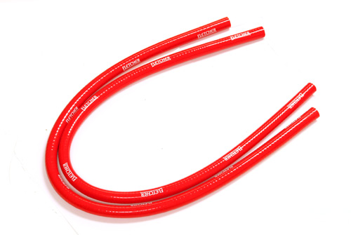 CLASSIC MINI HEATER SILICONE HOSE - 1959-1992 -  RED / FM-GRH1006-2RD