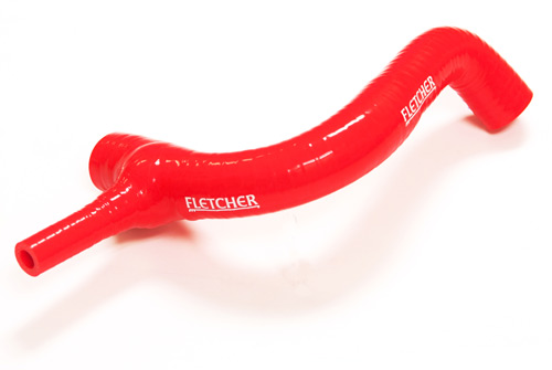 CLASSIC MINI SILICONE BOTTOM HOSE - 1968 - 1989 - RED / FM-GRH240-RD