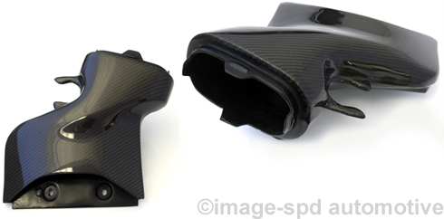 EVO 10  CARBON FIBRE AIR BOX INTAKE SYSTEM / HC-MI080978C