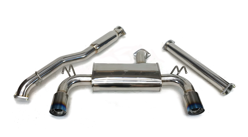 MITSUBISHI EVO X CAT BACK EXHAUST  - M2 MOTORSPORT / M2-AMB-EVOX