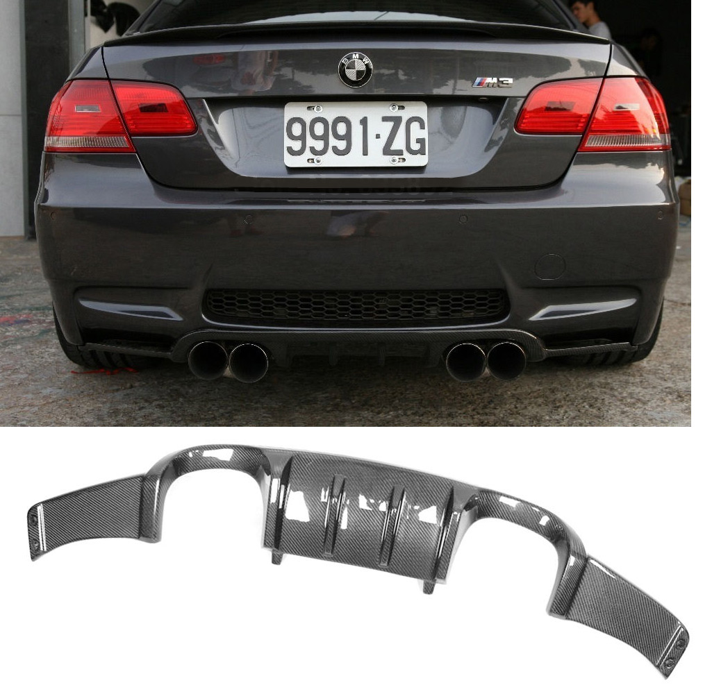 BMW E90-E92-E93 M3 2008-2013 Rr CARBON FIBRE DIFFUSER ARKYM STYLE / M2-BME92M3HM22R