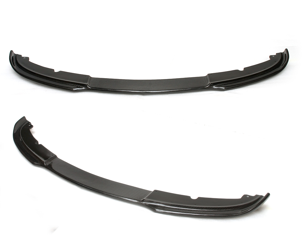 BMW E92 93 2007-2009 OEM HAMANN STYLE FRONT BUMPER CARBON FIBRE SPLITTER  / M2-BME92OEHMFLC