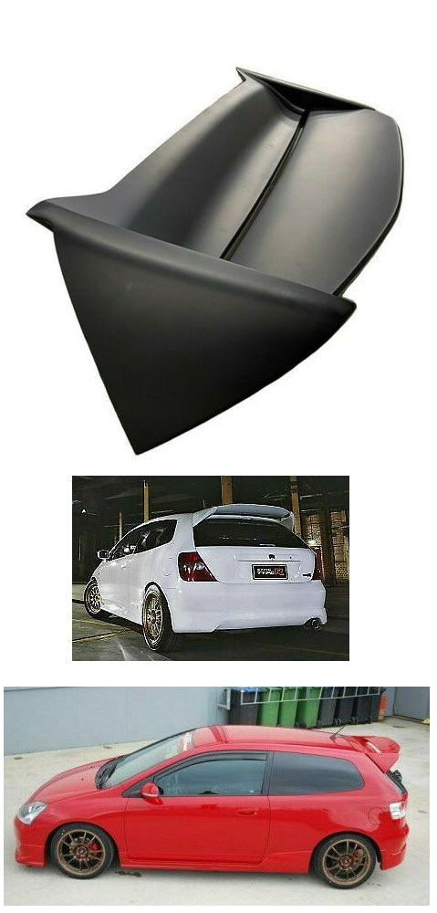 HONDA CIVIC EP3 TYPE R MUGEN REAR SPOILER - ABS HARD PLASTIC - NOT FIBRE GLASS |  M2 MOTORSPORTS / M2-HCCV010552A