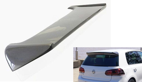 GOLF MK6  REAR SPOILER - CARBON FIBRE - M2 MOTORSPORT / M2-HCGF101253C