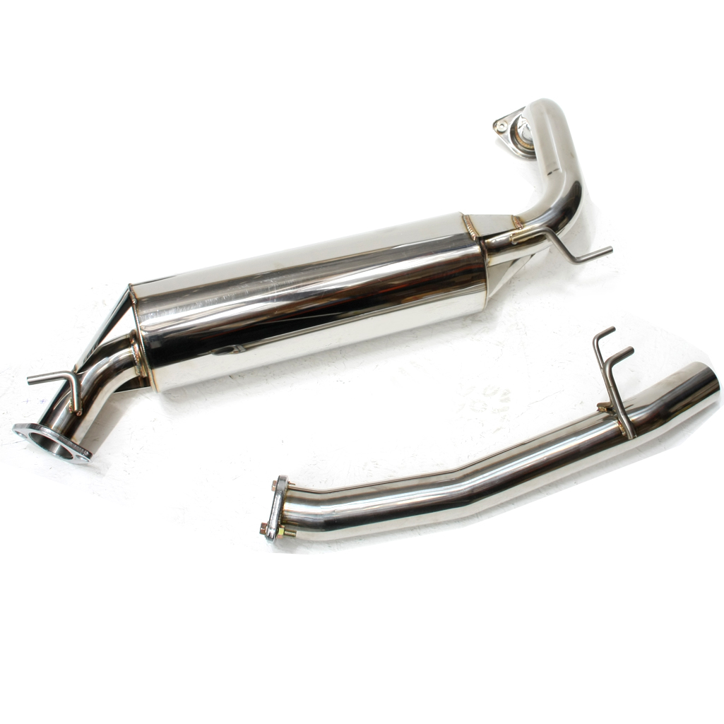 CIVIC FN2 TYPE R STAINLESS STEEL  REAR MUFFLER  -  M2 MOTORSPORT / M2-HD-FN2-RB