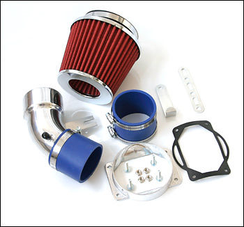 MITSUBISHI EVO LANCER 7 8 9 INDUCTION KIT INTAKE COLD AIR FILTER CONE- BLUE / M2-IK-ML-EVO7