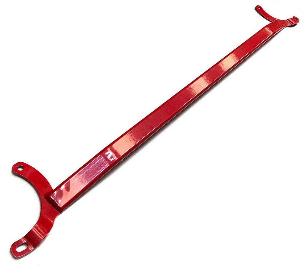 MINI FRONT ALLOY STRUT BAR BRACE R50-53  - RED  / M2-SBF-NM-R