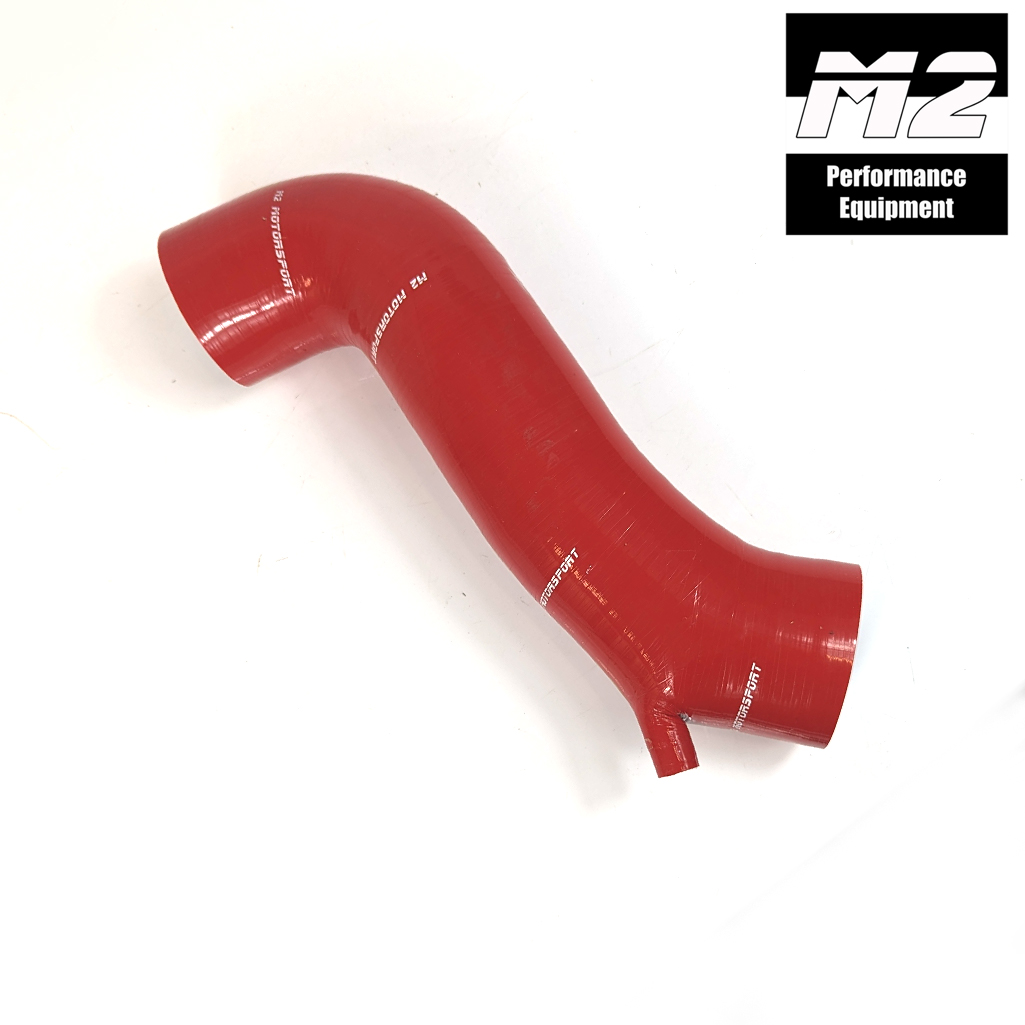 FIESTA MK7 ST180 1.6T SILICONE INTAKE HOSE - RED | M2 MOTORSPORT / M2-SIH-FOR029RD