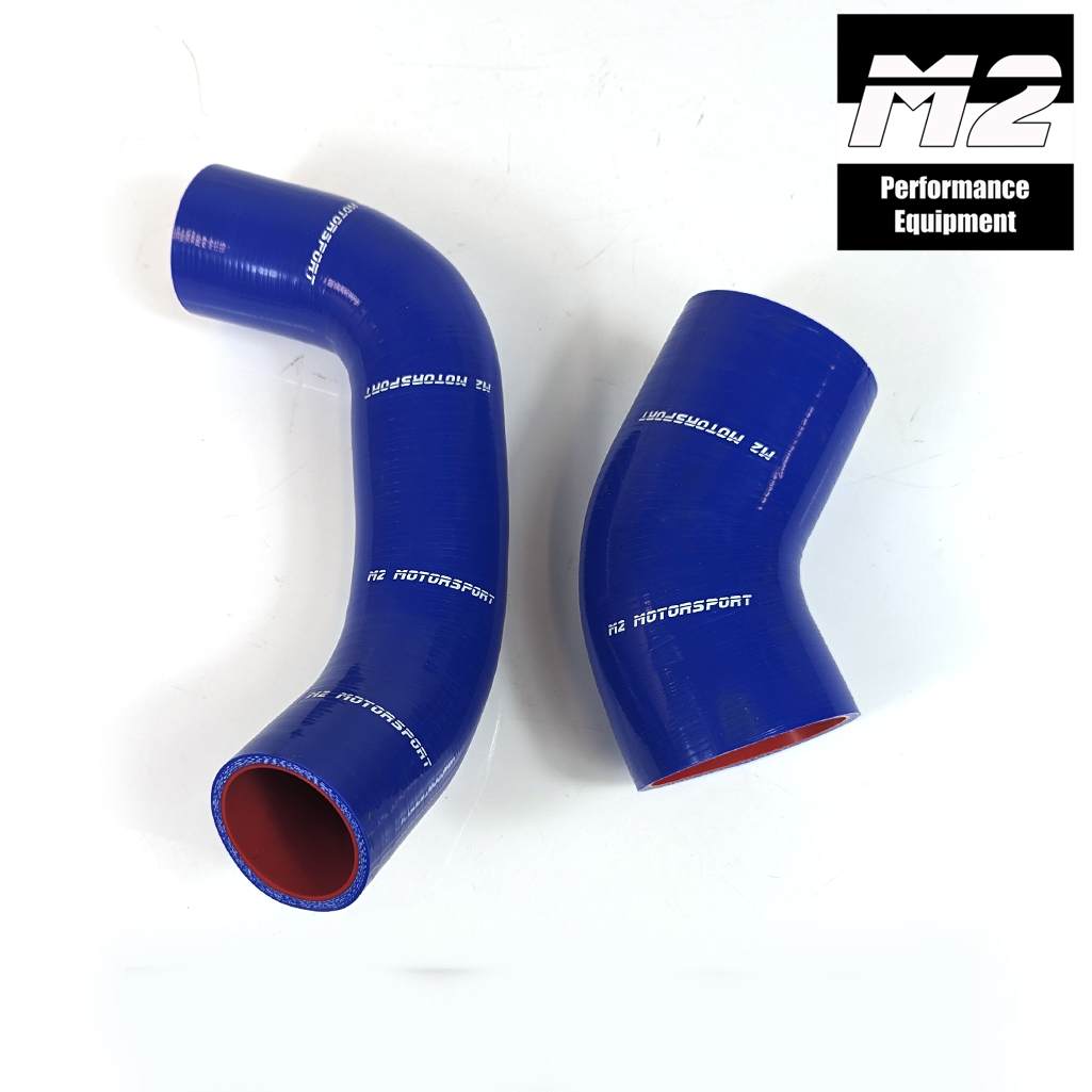 FORD FOCUS RS MK2 SILICONE AIRBOX HOSES - BLUE | M2 MOTORSPORT / M2-SIH-FOR049BL