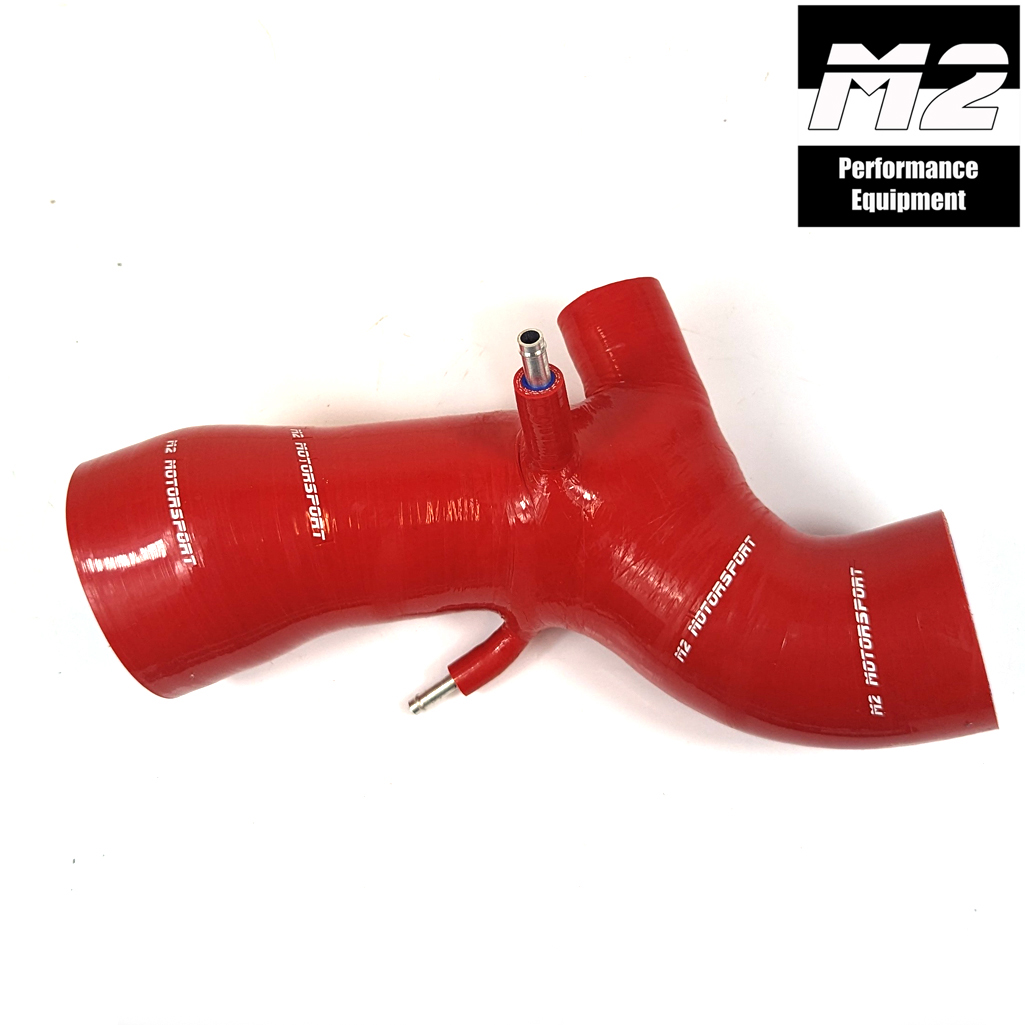 SILICONE INTAKE PIPE MITSUBISHI EVO 7 8 9 - RED | M2 MOTORSPORT / M2-SIH-MIT087RD