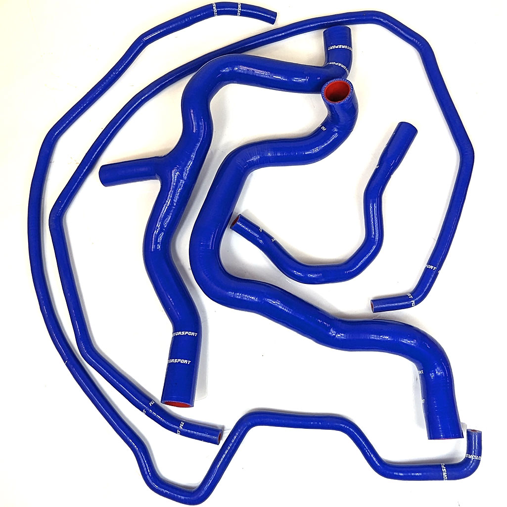 COOLANT HOSE KIT FOR FOCUS RS MK2 - BLUE | M2 MOTORSPORT / M2-SRH-FOR001BL