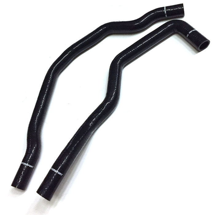 HONDA S2000 RADIATOR SILICONE HOSES - BLACK | M2 MOTORSPORT / M2-SRH-HON06BK