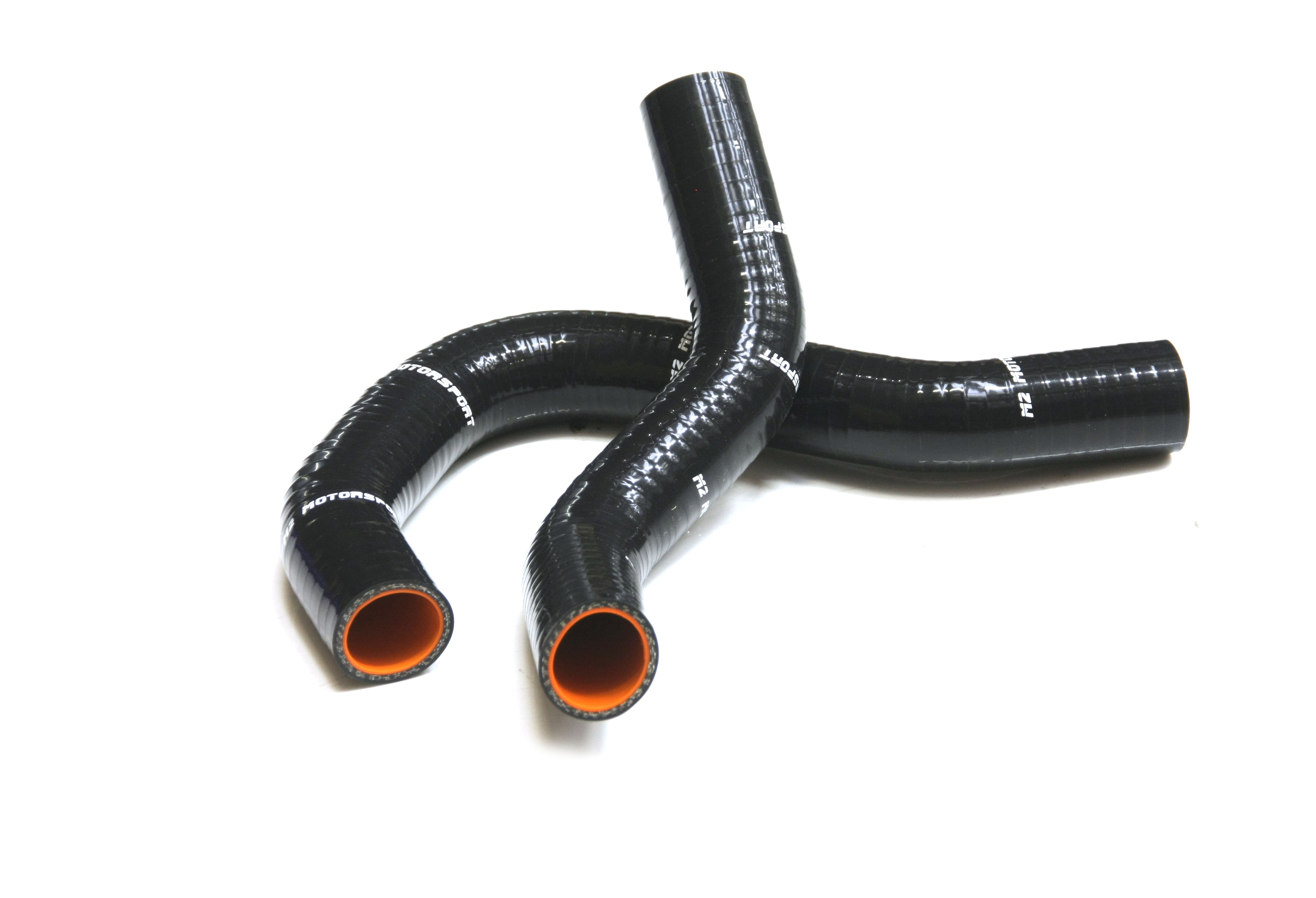 HONDA CIVIC TYPE R EP3 BLACK SILICONE COOLANT HOSES   |  M2 MOTORSPORT / M2-SRH-HON09BK