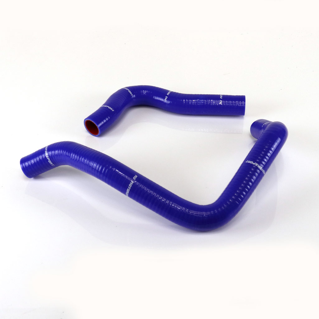 HONDA DEL SOL EG6 B16A BLUE RADIATOR HOSES 92-95 |  M2 MOTORSPORT / M2-SRH-HON18BL