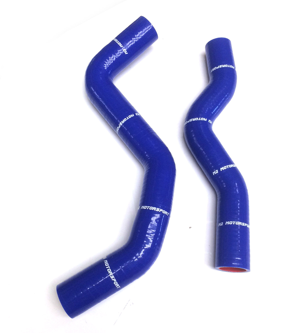 MITSUBISHI EVO 6 SILICONE RADIATOR HOSES  BLUE |  M2 MOTORSPORT / M2-SRH-MIT03BL