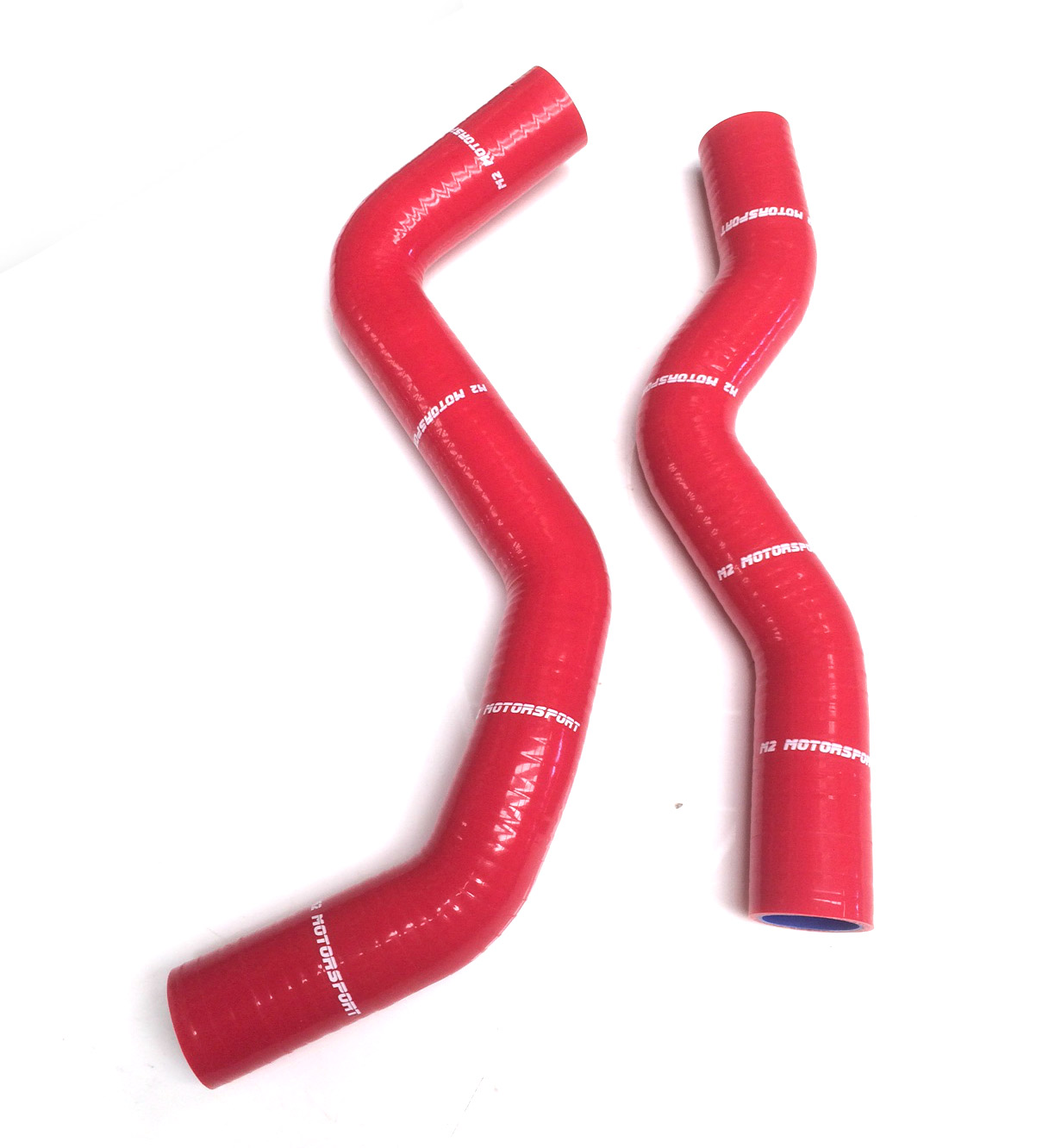 MITSUBISHI EVO 6 SILICONE RADIATOR HOSES  RED |  M2 MOTORSPORT / M2-SRH-MIT03RD