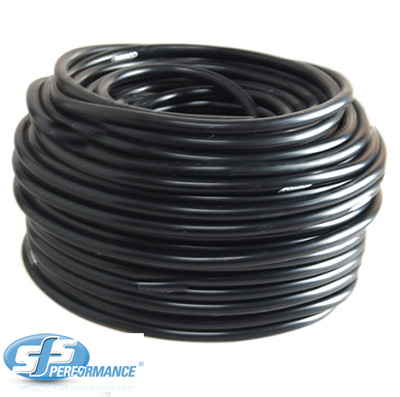 SILICONE 4mmVAC HOSE PER (M) BLACK / SFS-VT4-30-BK