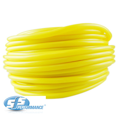 SILICONE 4mmVAC HOSE PER (M)YELLOW / SFS-VT4-30-YL