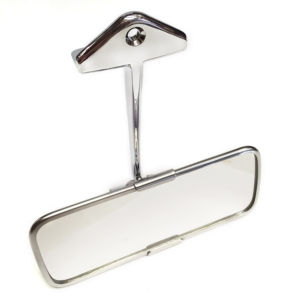 CLASSIC MINI STAINLESS STEEL AND CHROME INTERIOR REAR VIEW MIRROR / SP009