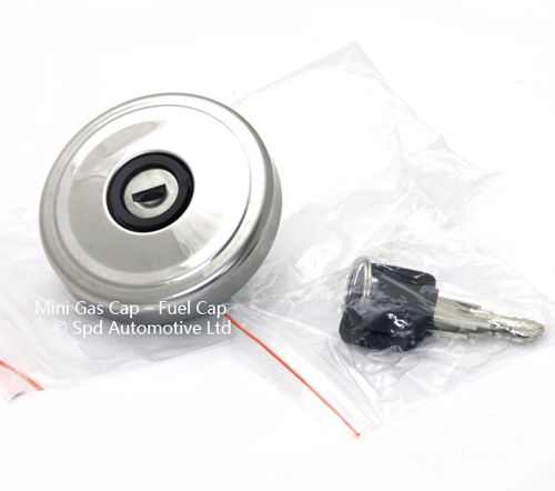 CLASSIC MINI LOCKING PETROL CAP AND KEY - 1959 to 2000 / SP063