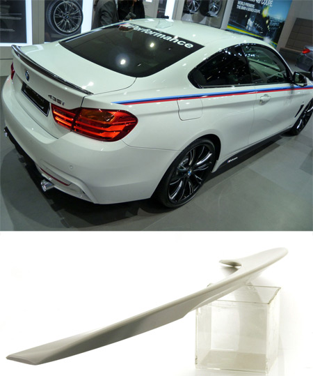 BMW F32 BOOT LID SPOILER M2 STYLE - 13-on   - REPLICA - / TK002-F3213PF