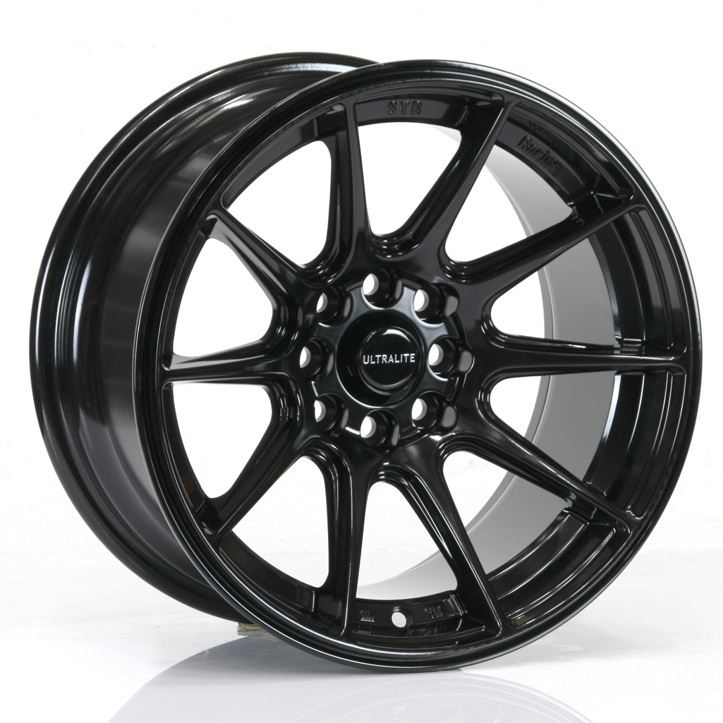 ULTRALITE UL11 -  15 x 8  INCH - ET0 - 100+108 x 4 PCD GLOSS BLACK / UL11-1580-1GB