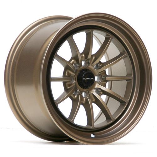 ULTRALITE UL12 - 15 x 8.25 INCH - ET20 - 100+108x4 PCD - MATT BRONZE / UL12-1582-2BZ