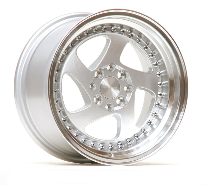 ULTRALITE UL15 - 15 x 8 INCH - ET25 - 4 x 100+108 PCD - GLOSS SILVER POLISHED  / UL15-1580-1S