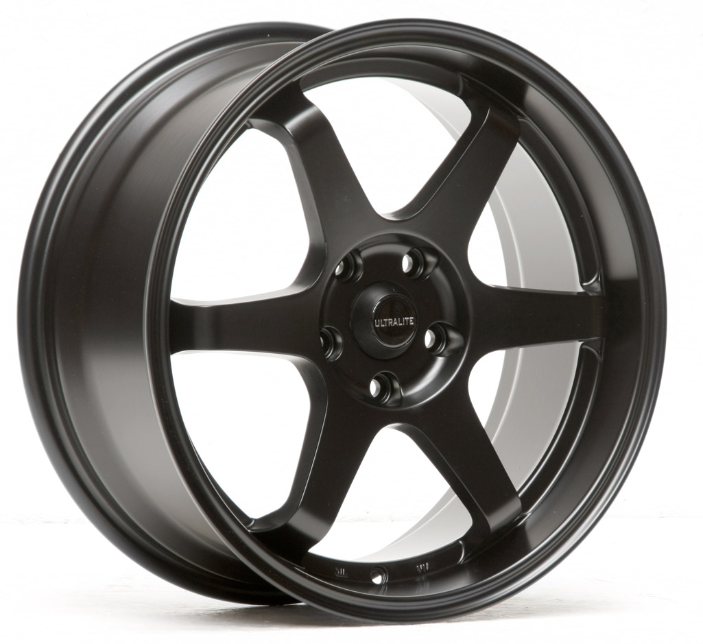 ULTRALITE UL37 18x8 - ET35 - 114.3x5 PCD - MATT BLACK / UL37-1880-1FB