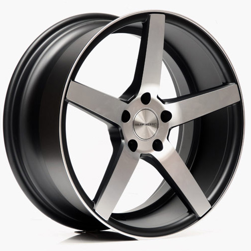 ULTRALITE CV3 19x8.5 - ET33 - 120x5 PCD - MATT BLACK MATT MACHINED / ULCV3-1985-2BMF