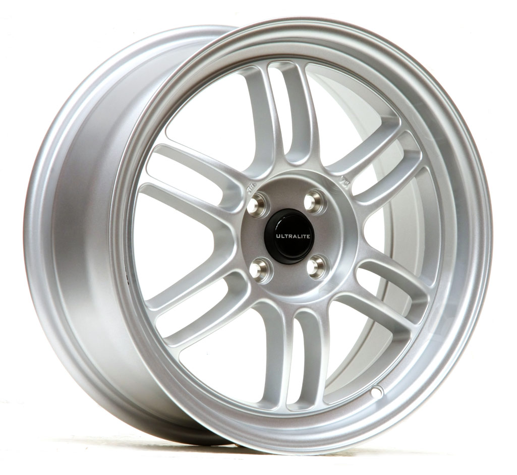 ULTRALITE F1 17x7.5 INCH - ET42 - 4x108 PCD - GLOSS SILVER / ULF1-1775-3GS