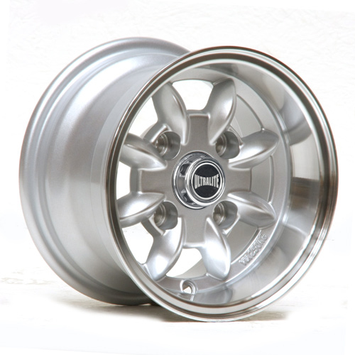 ULTRALITE  CLASSIC MINI - 10 X 6J - ET-3 - SILVER + POLISHED RIM / ULML7-3S