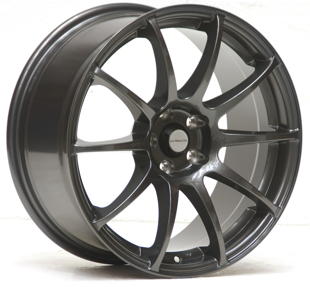 ULTRALITE R5 - 17x8 - ET35 - 5x100 PCD- DARK GUN METALIC / ULR5-1780-2DG