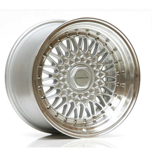 ULTRALITE RS 15x7 - ET25 - 4x100+108 PCD - SILVER POLISHED RIM / ULRS-1570-1SML